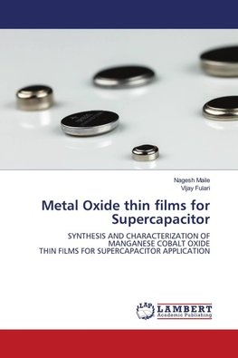 Metal Oxide thin films for Supercapacitor