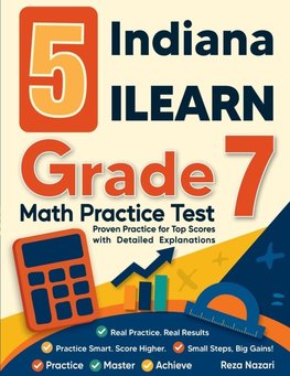 5 Indiana ILEARN Grade 7 Math Practice Tests