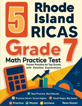 5 Rhode Island RICAS Grade 7 Math Practice Tests