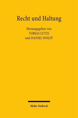 Recht und Haltung