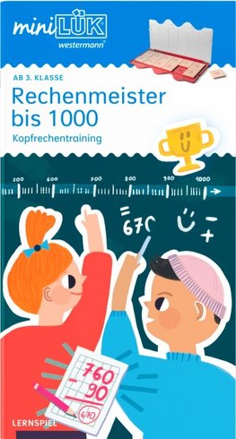 miniLÜK. 3. Klasse - Mathematik Rechenmeister bis 1000
