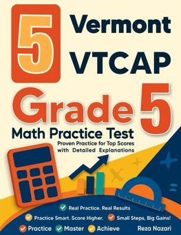5 Vermont VTCAP Grade 5 Math Practice Tests
