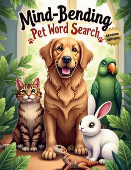 Mind-Bending Pet Word Search (Second Edition)