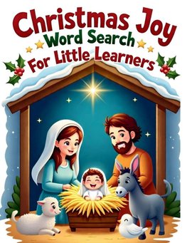 Christmas Joy Word Search for Little Learners