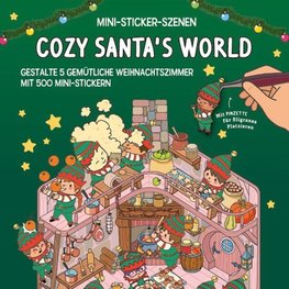Mini-Sticker-Szenen - Cozy Santa's World