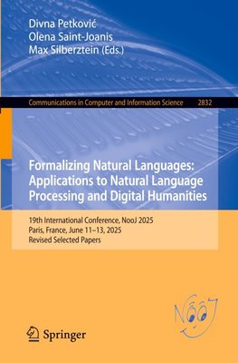 Formalizing Natural Languages: Applications to Natural Language Processing and Digital Humanities