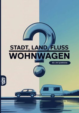 Stadt, Land, Fluss, Wohnwagen
