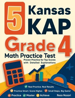 5 Kansas KAP Grade 4 Math Practice Tests