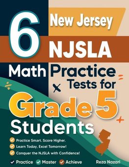 6 New Jersey NJSLA Grade 5 Math Practice Tests