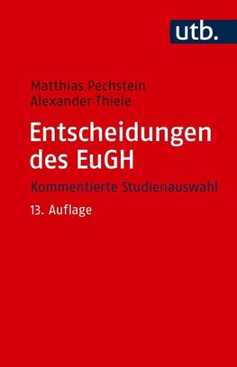 Entscheidungen des EuGH