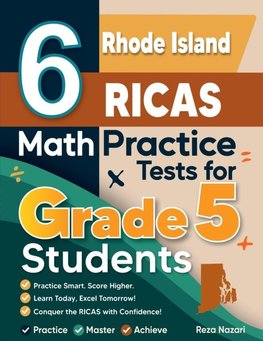 6 Rhode Island RICAS Grade 5 Math Practice Tests