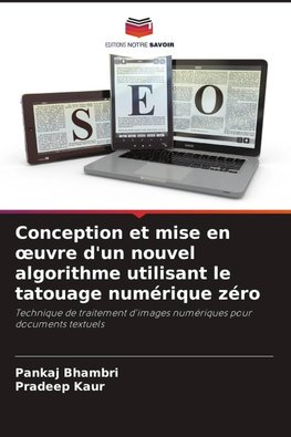 Conception et mise en ¿uvre d'un nouvel algorithme utilisant le tatouage numérique zéro
