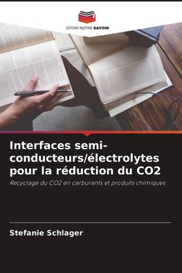 Interfaces semi-conducteurs/électrolytes pour la réduction du CO2