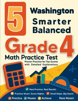 5 Washington Smarter Balanced Grade 4 Math Practice Tests