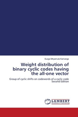 Weight distribution of binary cyclic codes having the all-one vector