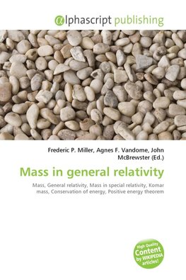 Mass in general relativity