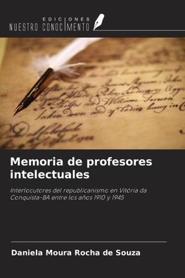 Memoria de profesores intelectuales