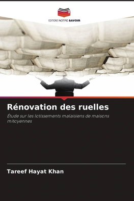 Rénovation des ruelles