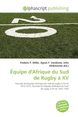 Équipe d'Afrique du Sud de Rugby à XV