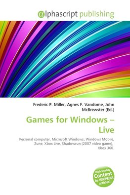 Games for Windows - Live