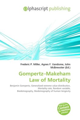Gompertz-Makeham Law of Mortality