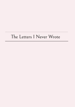 the letters i never wrote
