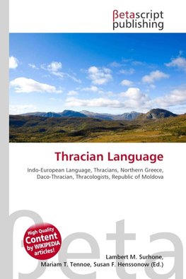 Thracian Language