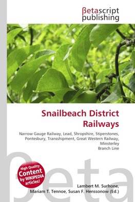 Snailbeach District Railways