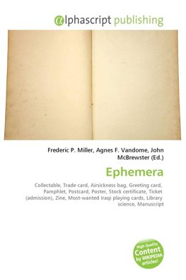 Ephemera