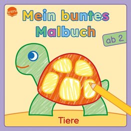 Mein buntes Malbuch ab 2. Tiere