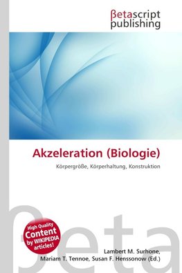 Akzeleration (Biologie)