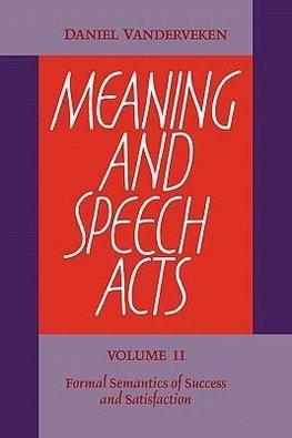 Meaning and Speech Acts