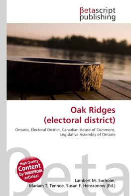 Oak Ridges (electoral district)