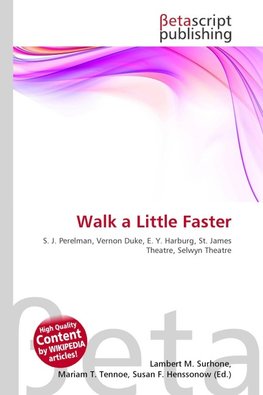 Walk a Little Faster