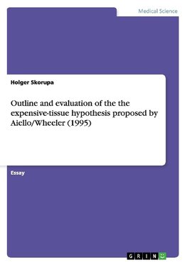 Outline and evaluation of the the expensive-tissue hypothesis proposed by Aiello/Wheeler (1995)