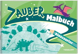 Zaubermalbuch. Dinosaurier