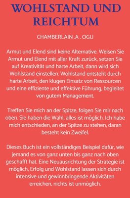 WOHLSTAND UND REICHTUM