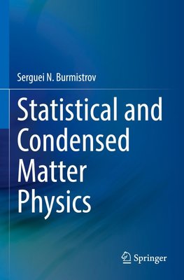 Statistical and Condensed Matter Physics