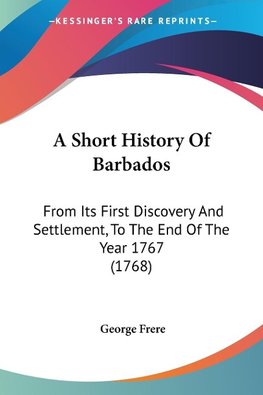 A Short History Of Barbados