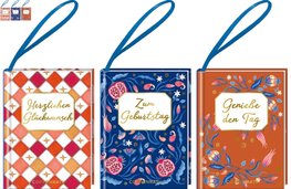 Kleine Anhänger-Bücher: Gute Wünsche