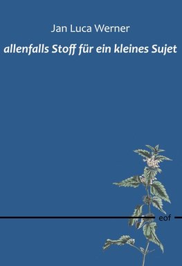 allenfalls Stoff für ein kleines Sujet