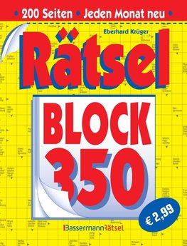 Rätselblock 350 (5 Exemplare à 2,99 EUR)