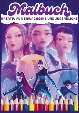 Kpop Demon Hunters Malbuch