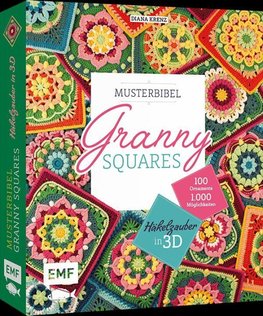 Musterbibel Granny Squares: Häkelzauber in 3D-Optik