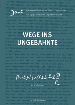 Wege ins Ungebahnte