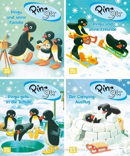 Nelson Mini-Bücher: 4er Pingu 1-4