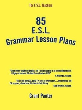 85 ESL Grammar Lesson Plans