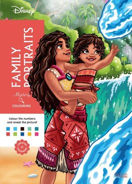 Mystery Colouring - Family Portraits