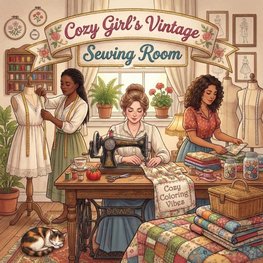Cozy Girl's Vintage Sewing Room