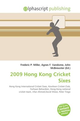 2009 Hong Kong Cricket Sixes